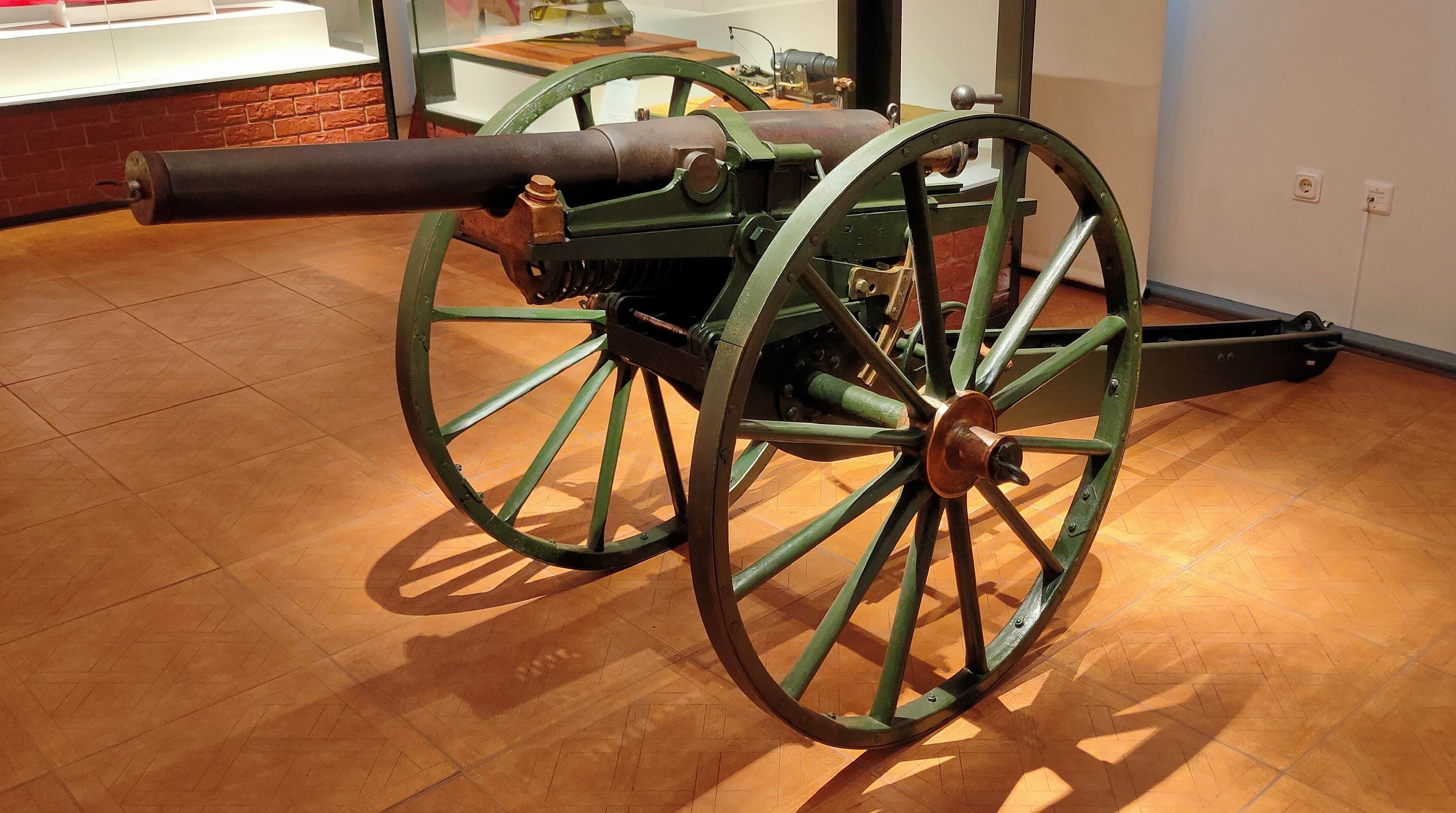2,5-дюймовая скорострельная пушка Барановского образца 1877 г.