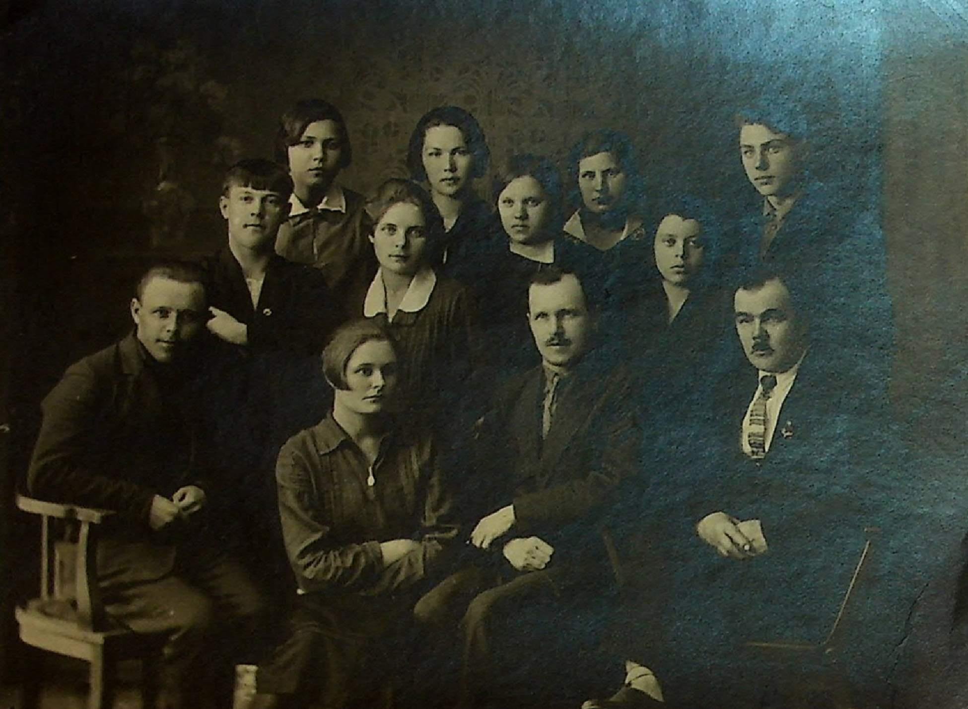 Фотография. Группа выпускников ФЗУ. 18.06.1932 г.