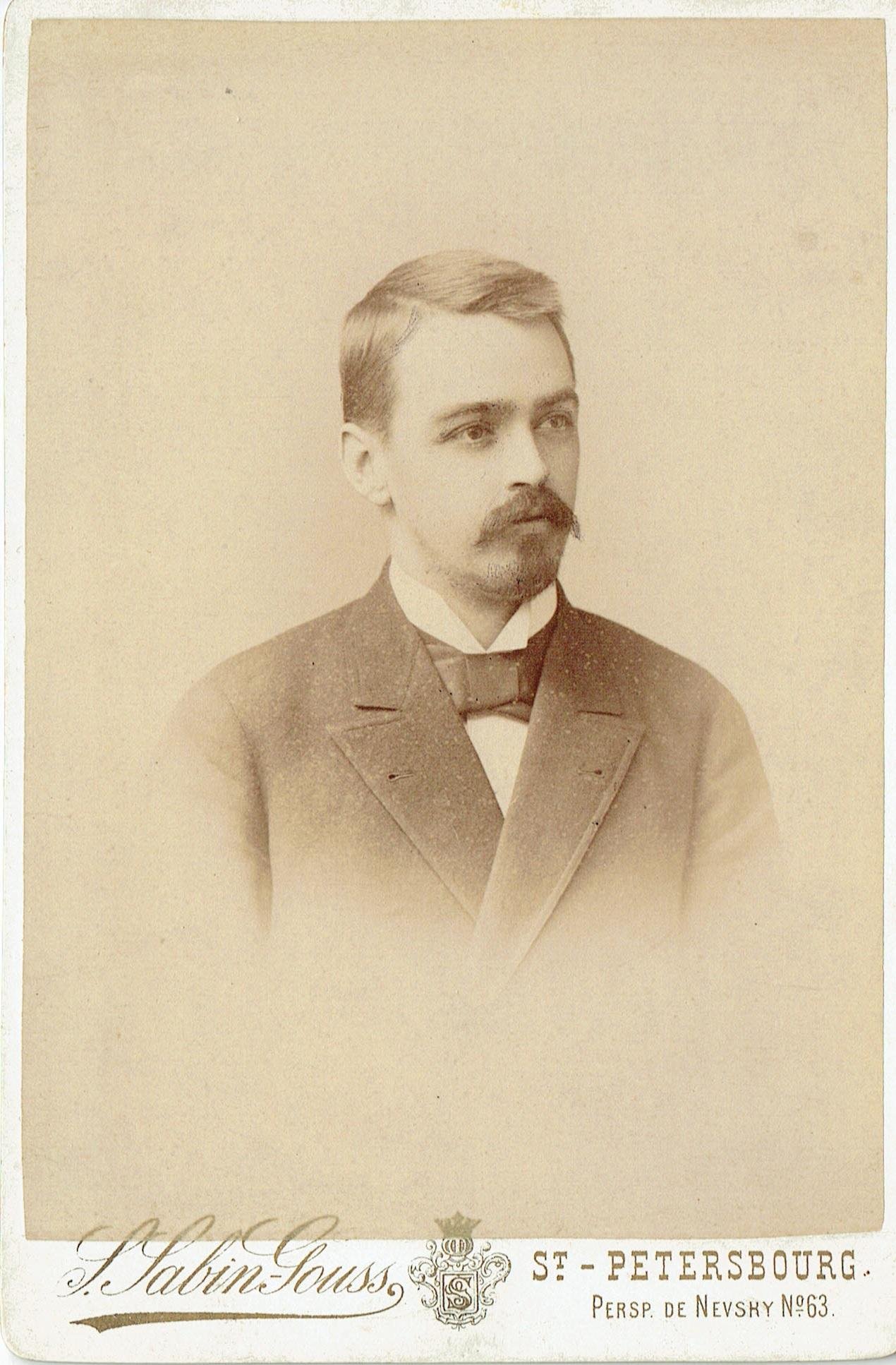 Сабин-Гус Степан Юрьевич. Михаил Андреевич Шателен. 1892 г.